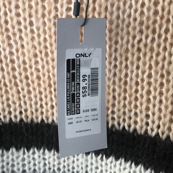 Only (our story) striped sweater - Picture 2 of 2